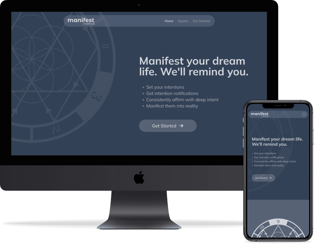 Techpunks Website on Mac desktop and Apple iPhone
